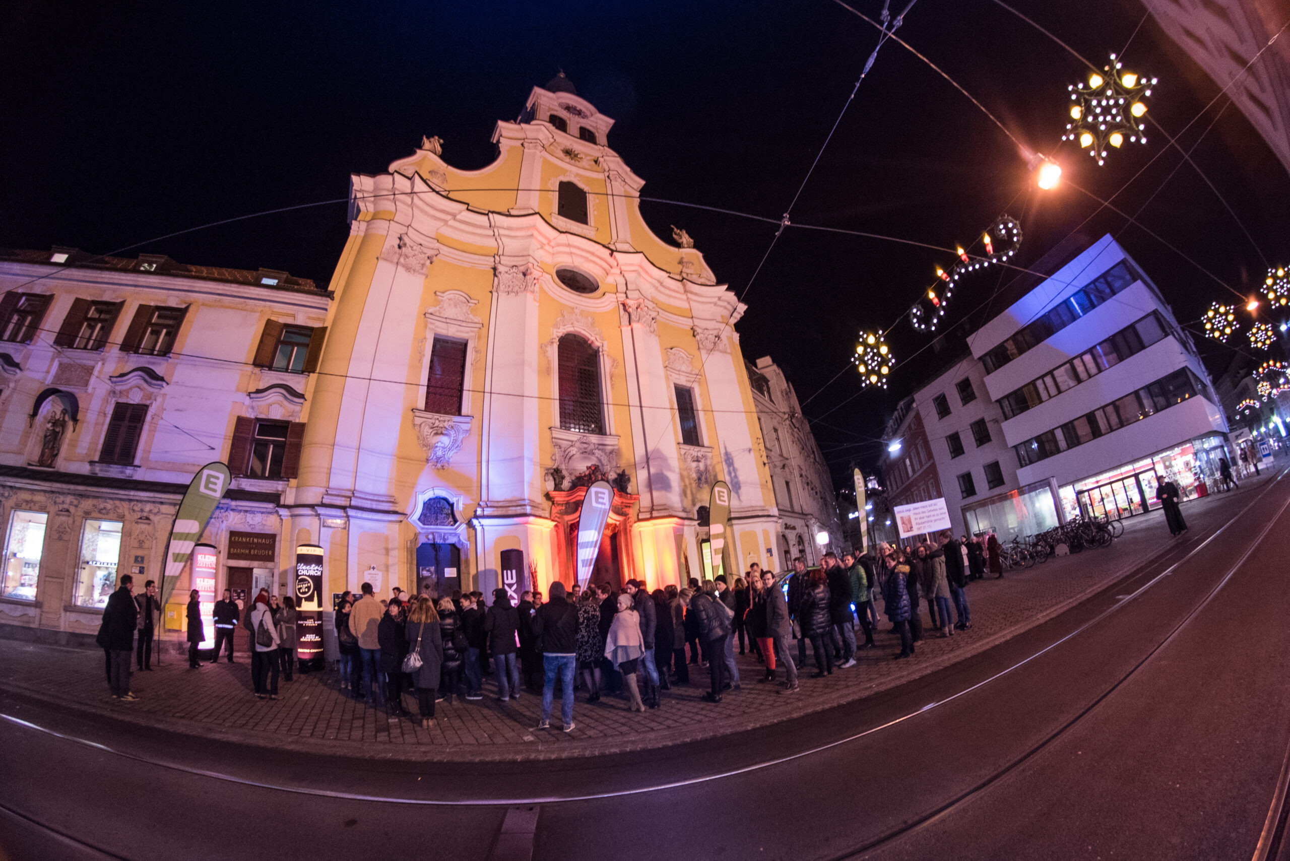 Electric Church Legacy of Eve Barmherzigen Kirche Graz